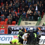 Police arrests in Turkey after clashes during a soccer match