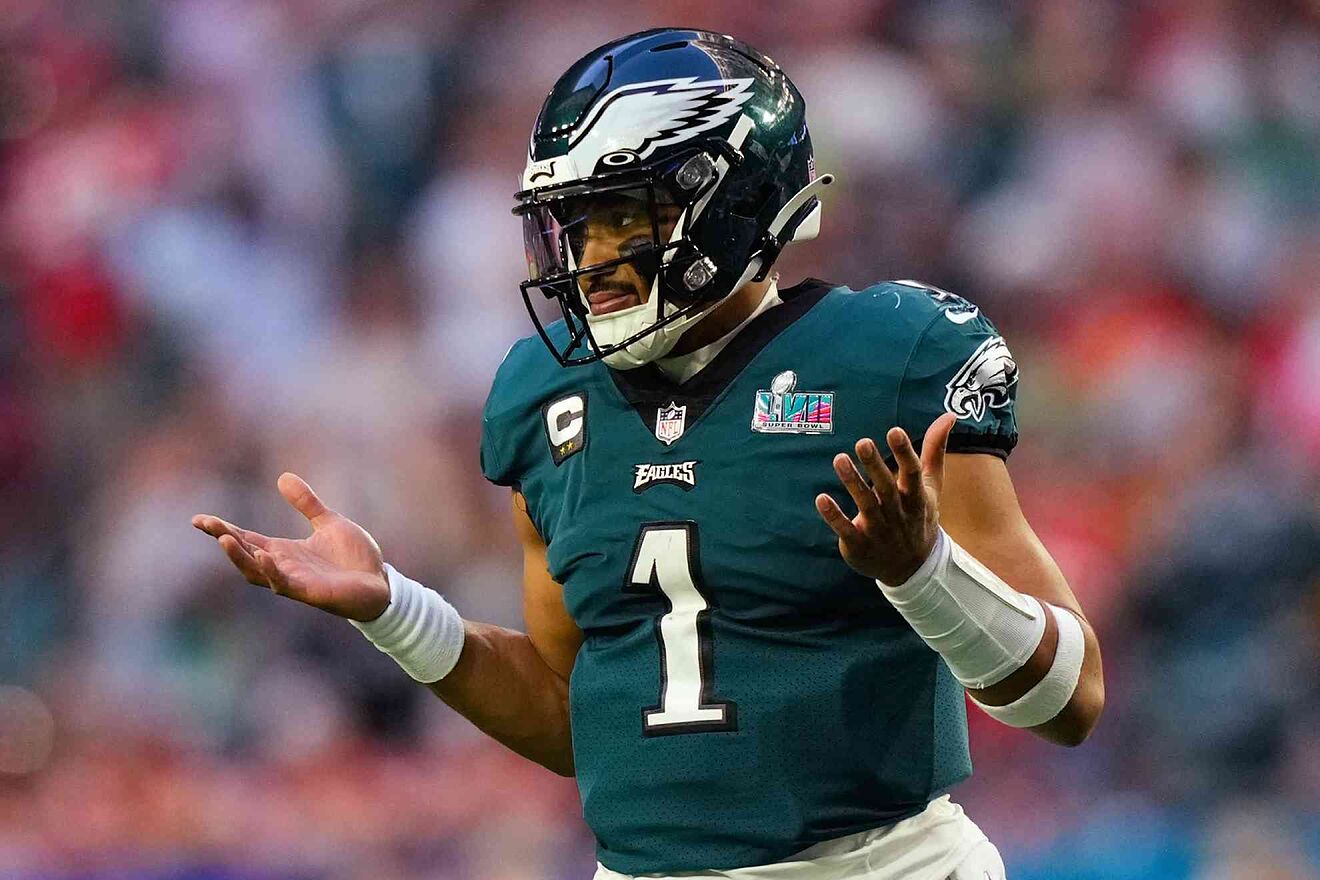 Jalen Hurts: Philadelphia Eagles quarterback agrees $255m extension making  him highest-paid player in NFL history, NFL News