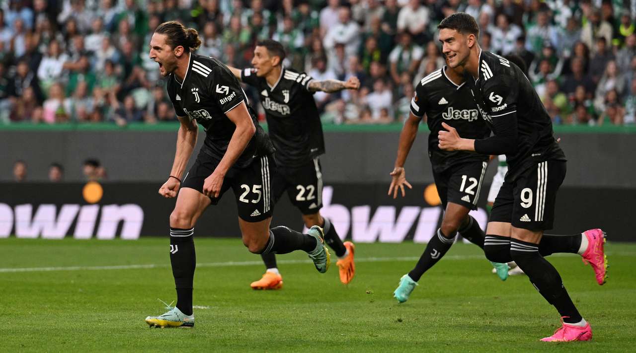 Juventus gets 1/2-final EL spot after 1-1 draw against Sporting