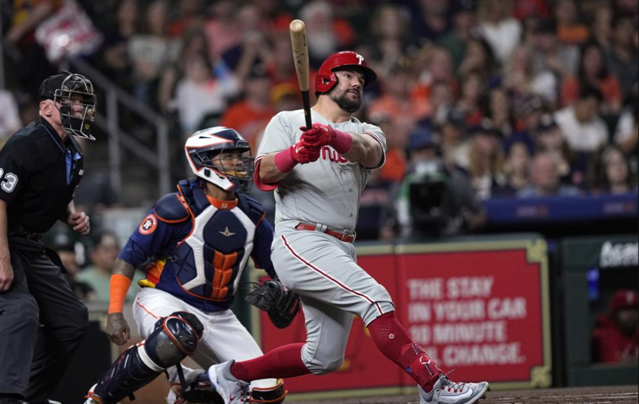 Phillies beats Astros 3-1 in World Series rematch
