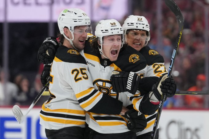 Bruins destroy Panthers 6-2, need 1 more win