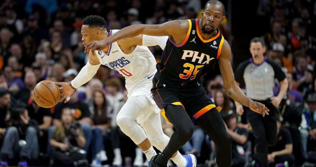 Leonard 38 points push Clippers past Suns 115-110