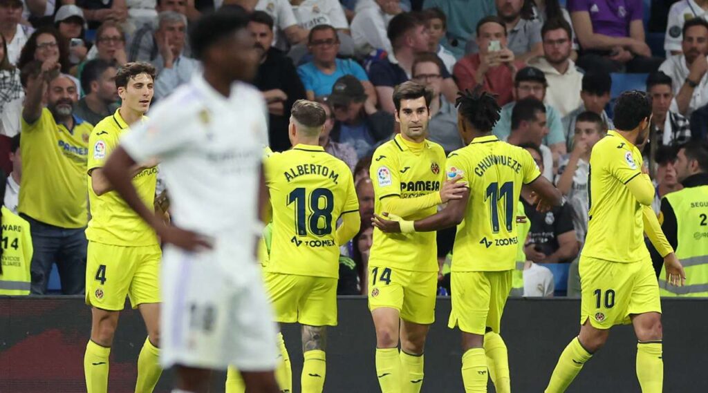 Villareal shocks Real Madrid at Bernabeu after heavy drama