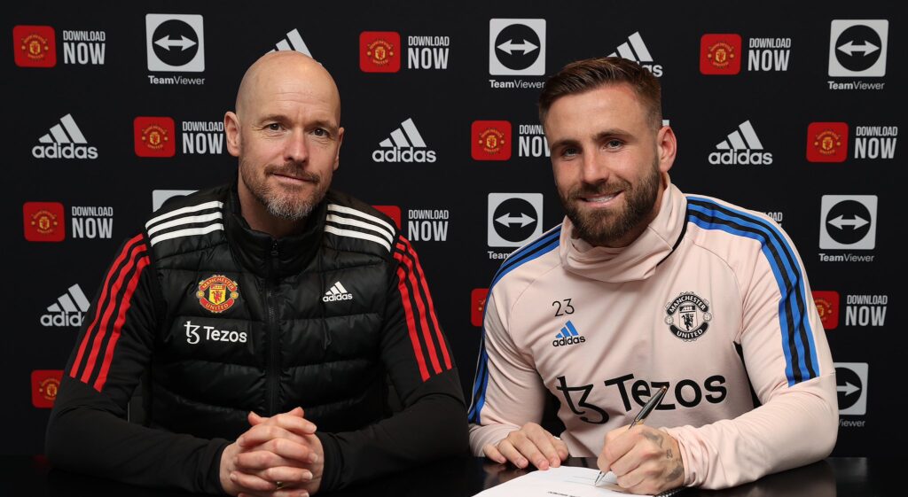 Luke Shaw signs new 4-year deal with Manchester United 12