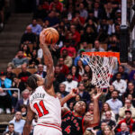 Bulls come from behind to beat Raptors 109-105