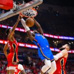 Thunder edge out Pelicans 123-118 to advance in play-in tournament