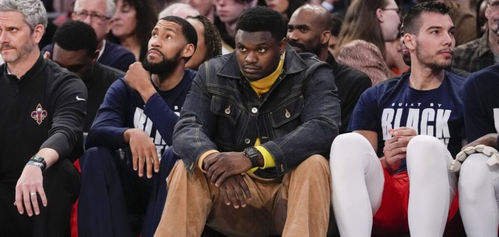 Zion Williamson unlikely to appear for Pelicans in playoffs