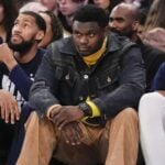 Zion Williamson unlikely to appear for Pelicans in playoffs