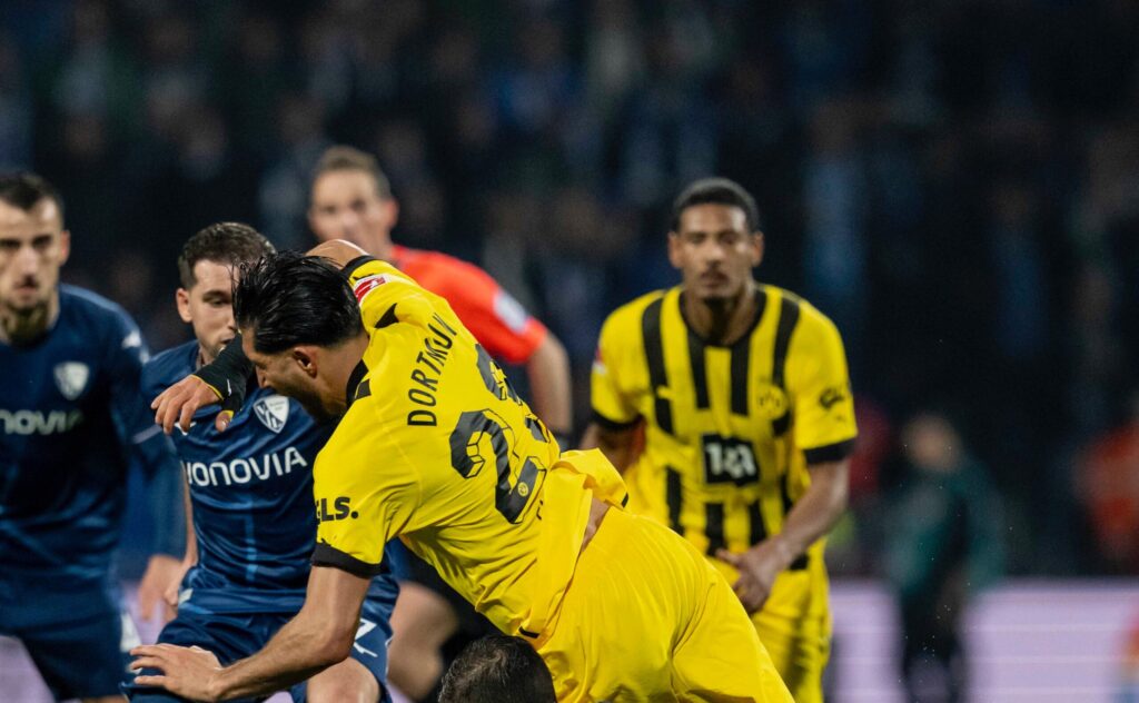 Dortmund drop crucial 2 points in frustrating 1-1 with Bochum