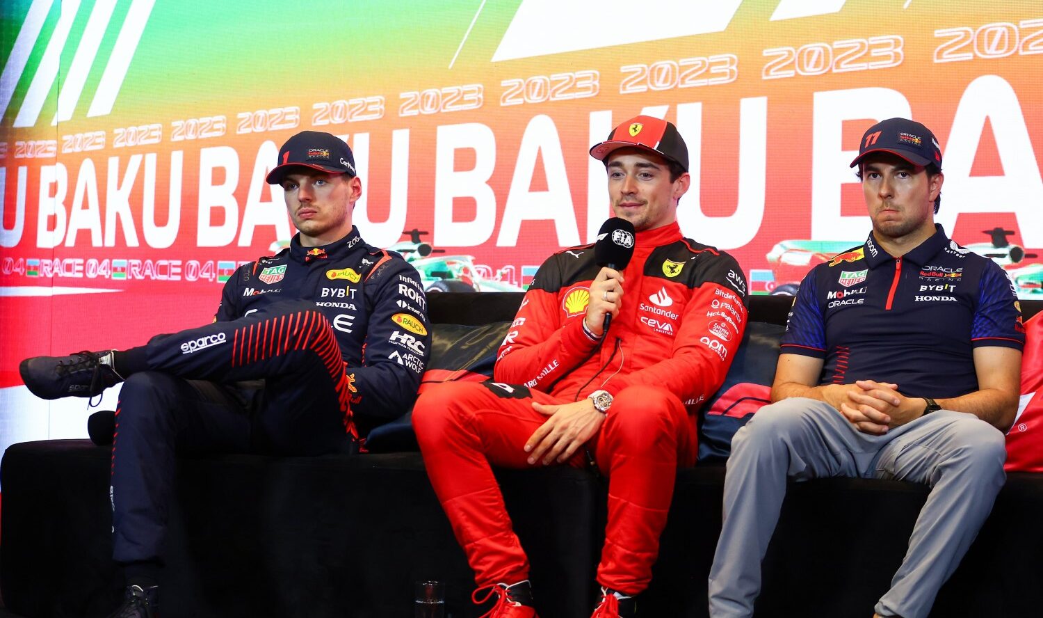 Both Verstappen and Perez confident they can deal with Leclerc