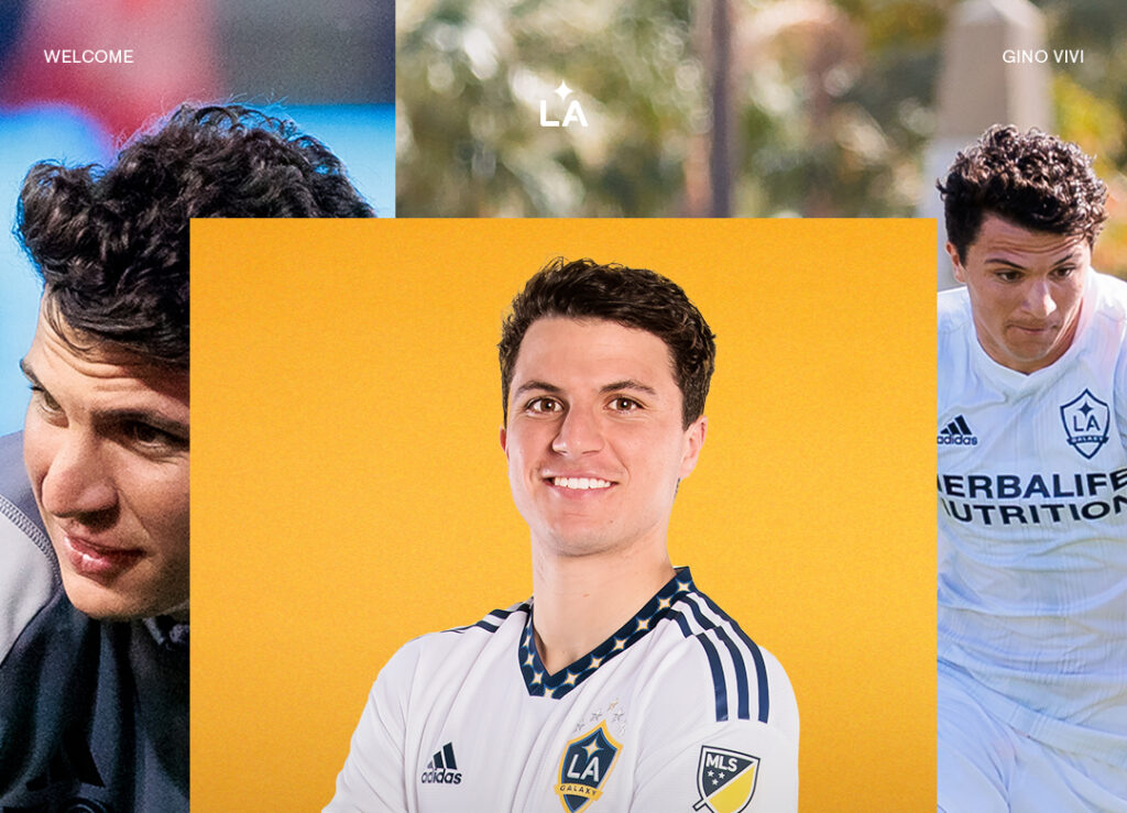 Gino Vivi signs for LA Galaxy for 1 year