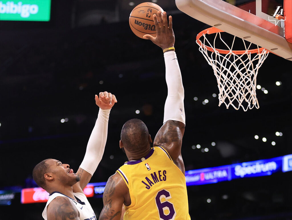 Lakers overpower Grizzlies 117-111 in OT with LeBron shining