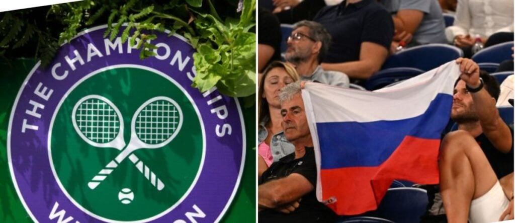 Russian flags banned at Wimbledon despite players being allowed in