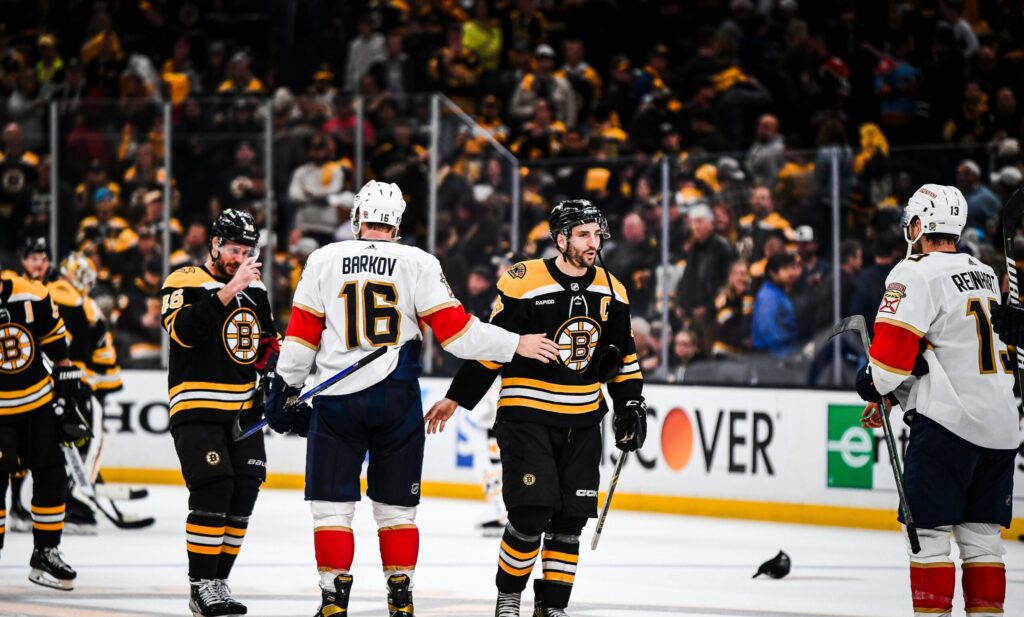 Bruins crash out after 4-3 loss to Panthers in overtime