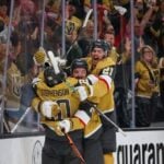 Stone notches 2 goals, and Golden Knights beat Jets 5-2