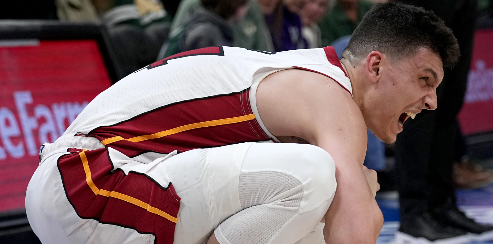 Heat’s Herro breaks his hand in playoff opener against Bucks