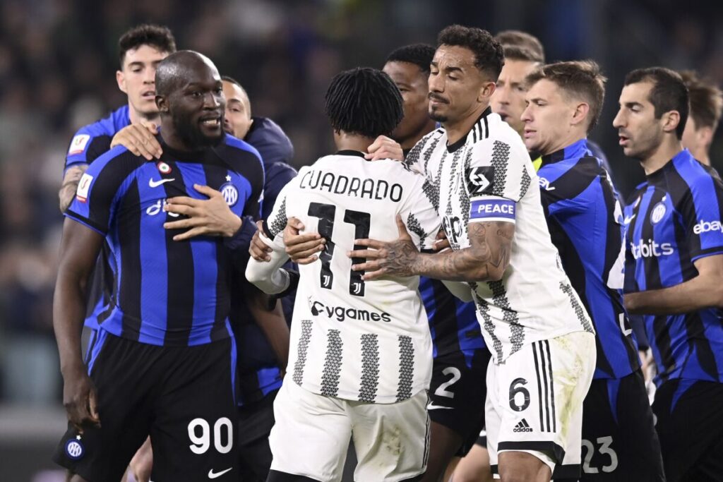 Racist abuse started the Inter-Juventus brawl on Tuesday 1