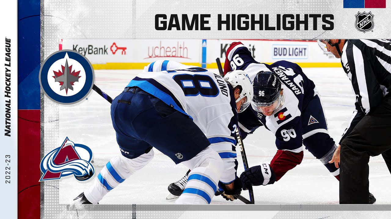 Colorado Avalanche beat Winnipeg Jets 4-2, remain in control of Central  Division - CBS Colorado