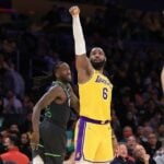 Lakers clinch 7th seed after OT drama against Timberwolves