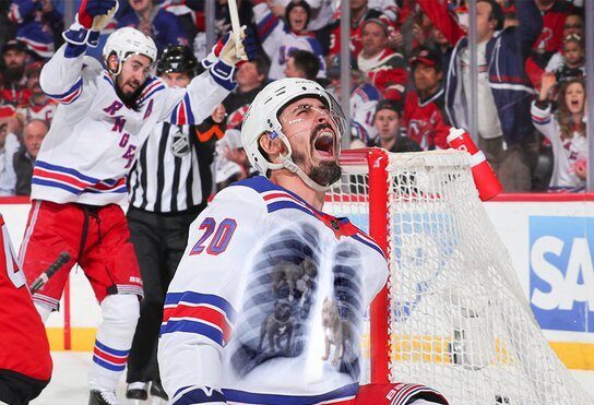 Kreider notched 2; Rangers lead 2-0 vs. Devils