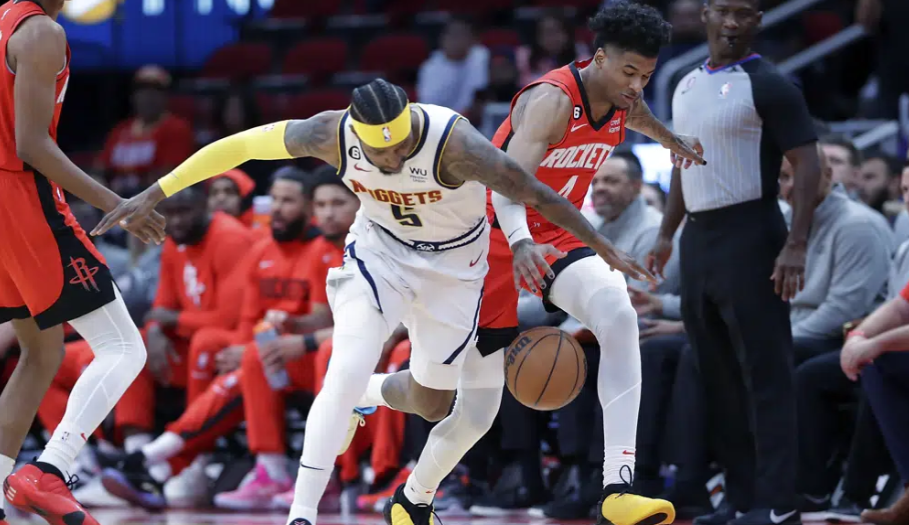 Rockets hold off Nuggets from clinching West with 124-103 win