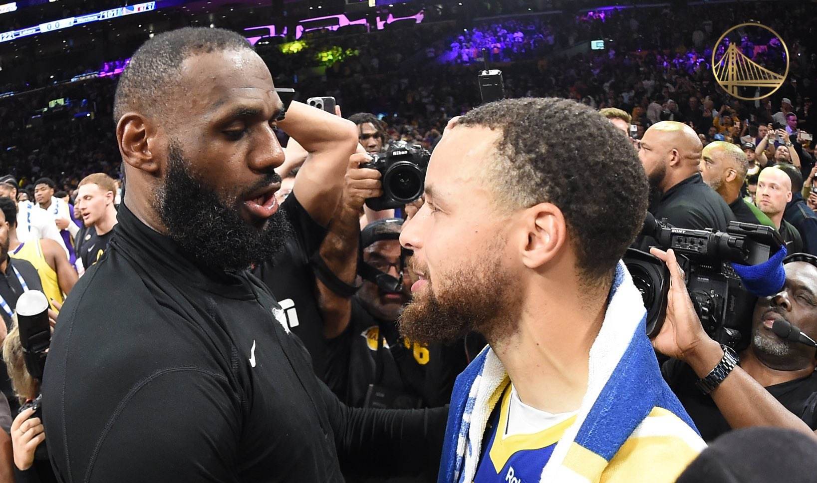 Lakers-Warriors semi-final with record viewership