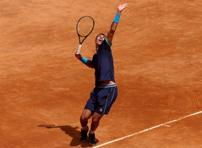 Popyrin eliminates Auger-Aliassime in the 2nd round in Rome