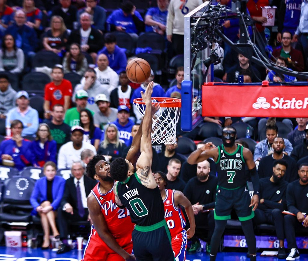Tatum notches 27, Celtics top 76ers 114-102 to lead 2-1