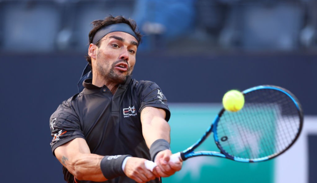 Fognini axes Murray in Rome first round