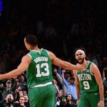 Celtics demolish 76ers 121-87 to tie it up at 1-1