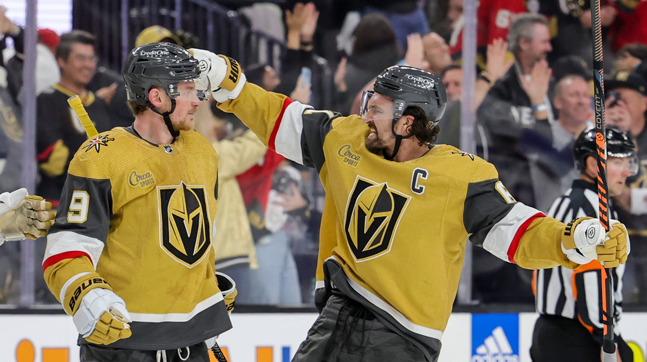 Golden Knights edge out Oilers 6-4 to take early lead