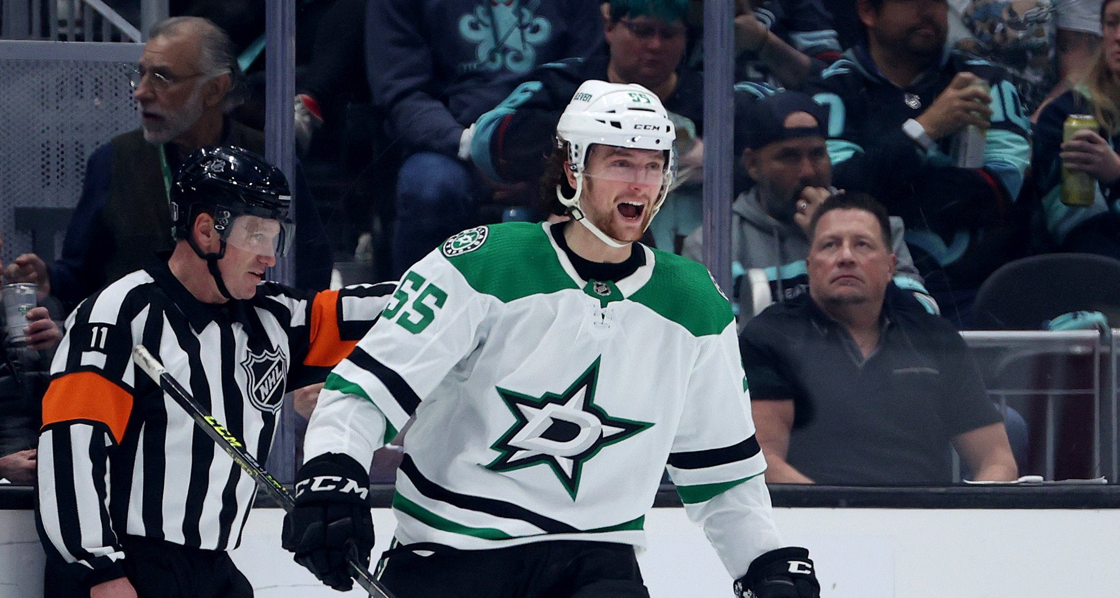Stars beat Kraken 6-3 in crazy game to tie series