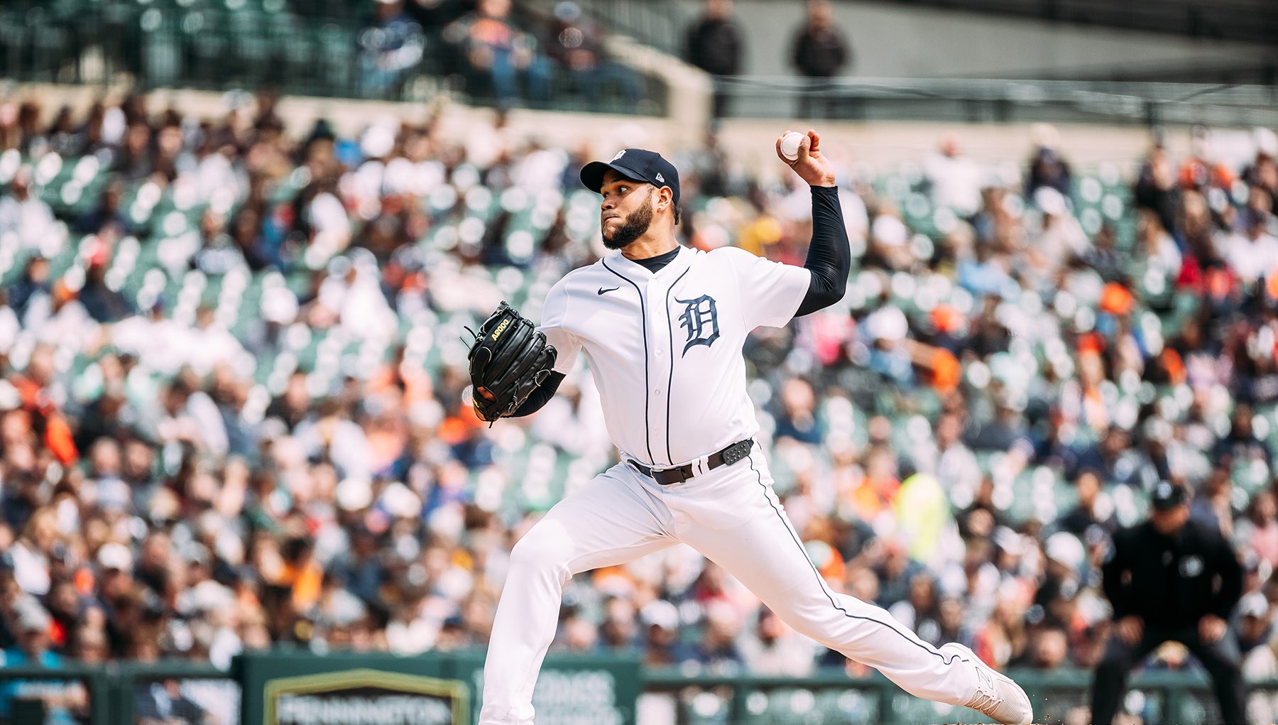 Tigers demolish Guardians 5-0 as Rodriguez strikes out 8