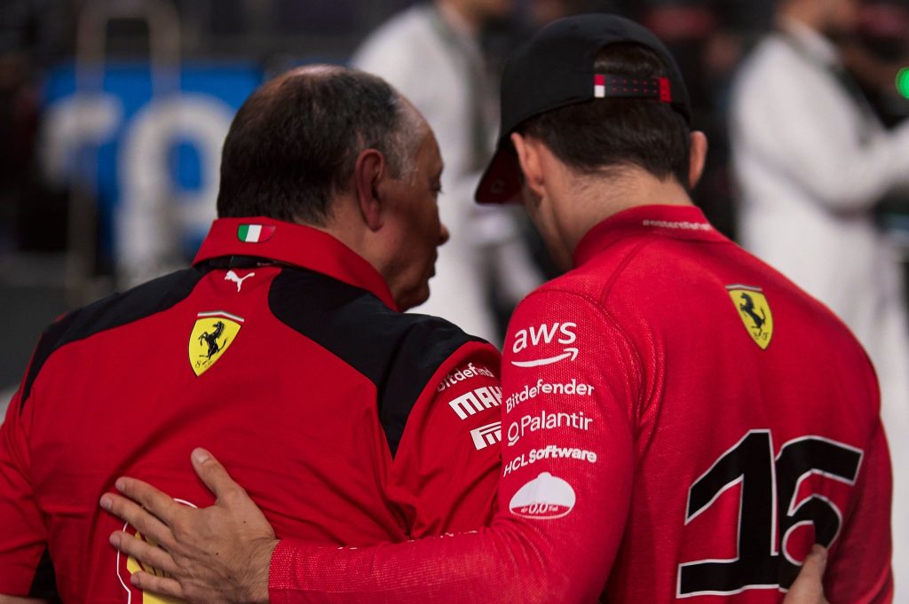 Leclerc has full trust in new Ferrari boss Vasseur