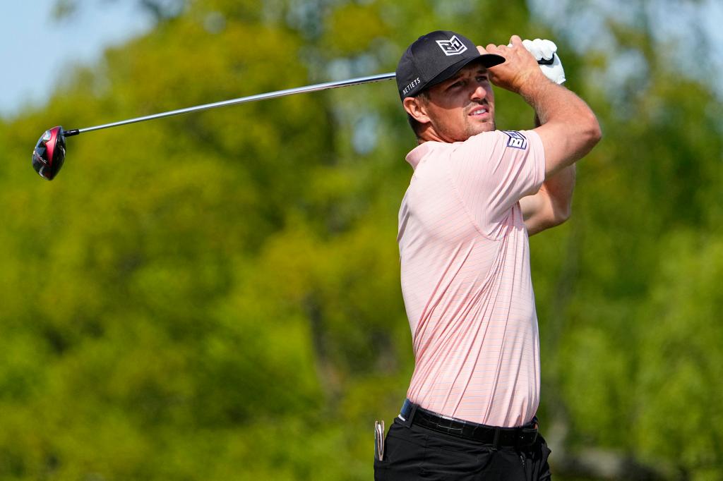 Bryson DeChambeau leads at PGA Championship
