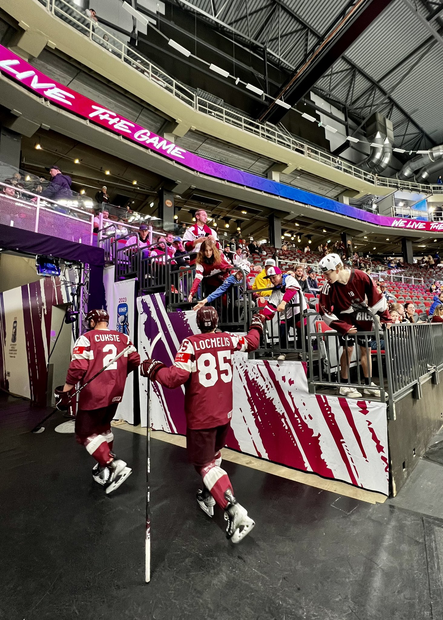 Latvia overpowers Slovenia 3-2 for third consecutive win