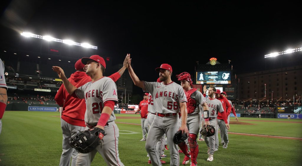 Angels defeat Orioles 9-5 with Ohtani reaching base five times
