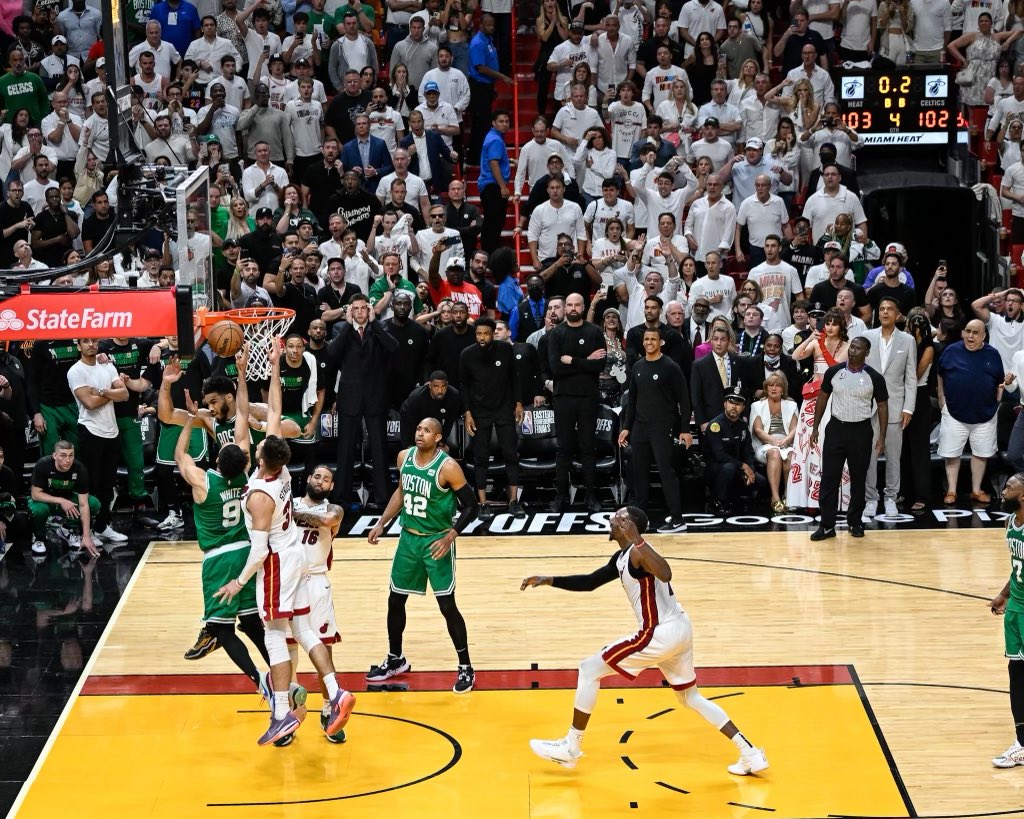 Celtics beat Heat by one points 104-103 to tie series at 3-3