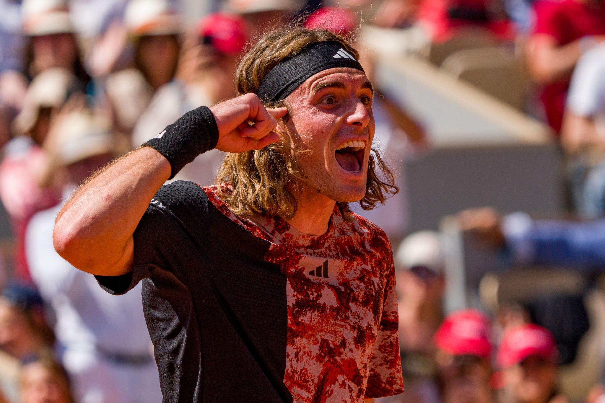 Tsitsipas takes victory in French Open’s 1st round