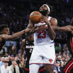 Brunson 38 points keep Knicks alive in Miami series for 112-103
