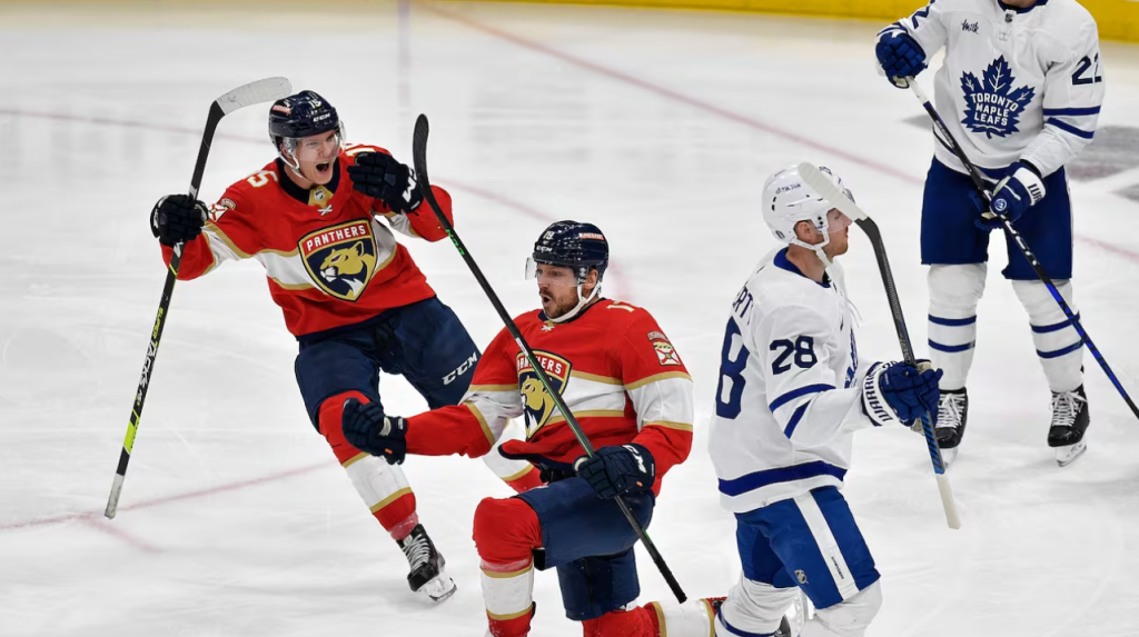 Panthers defeat Maple Leafs 3-2 to lead series 3-0