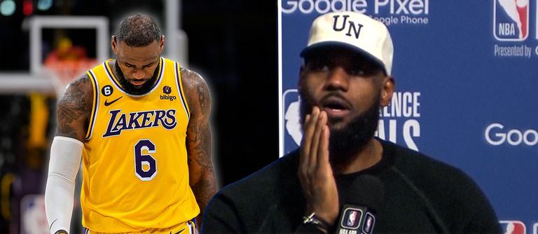 LeBron puts a question over future after Lakers elimination