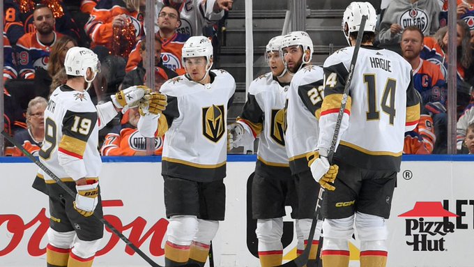 Golden Knights trash Oilers 5-1 to win Game 3 and lead 2-1