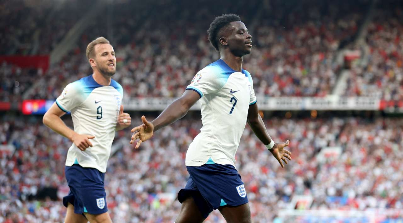 England bulldoze North Macedonia 7-0 at Old Trafford