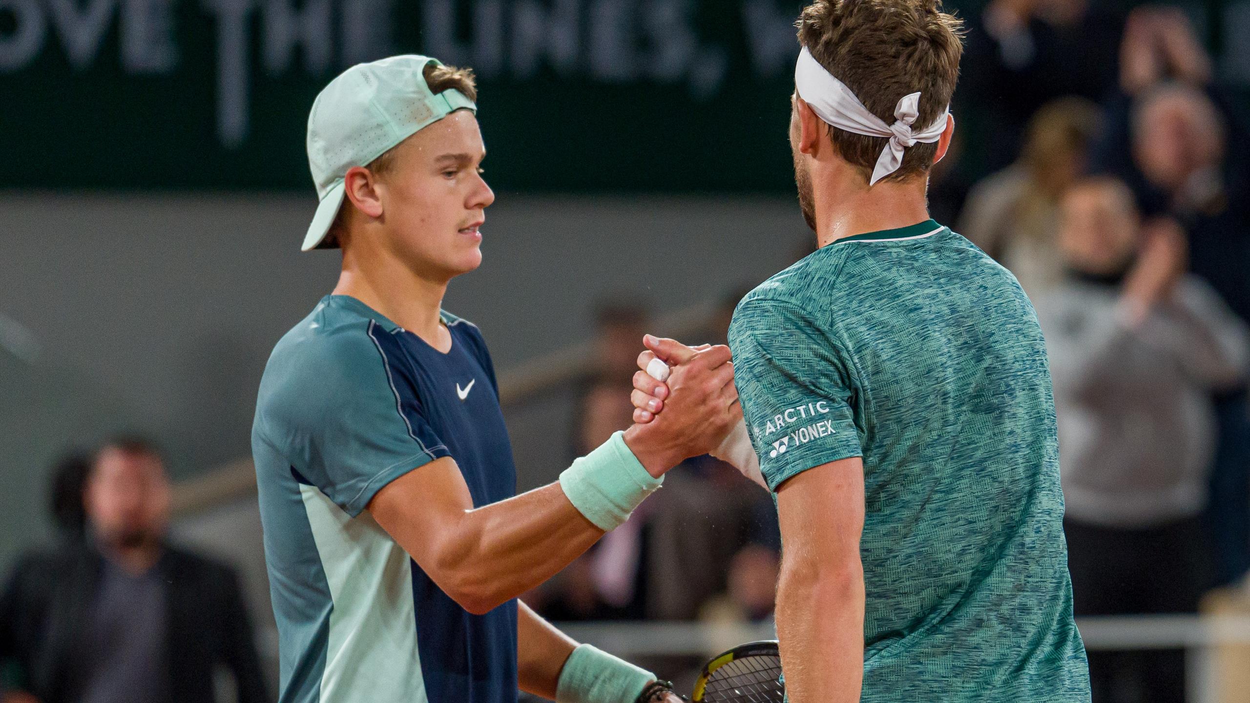 Ruud beats Rune 3-1 in their Scandinavian clash in Paris