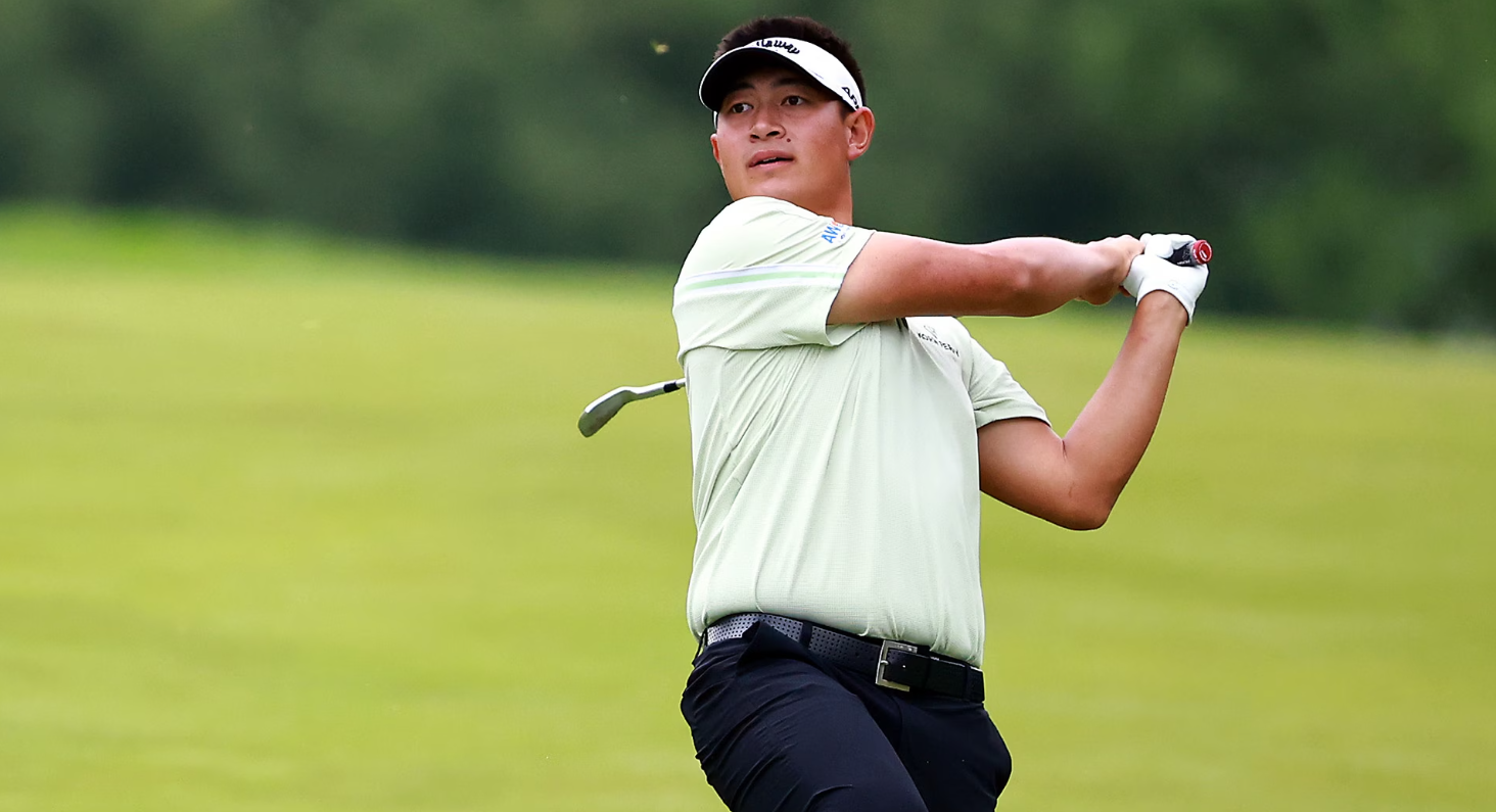 Rookie Carl Yuan leads by 1 at Canadian Open