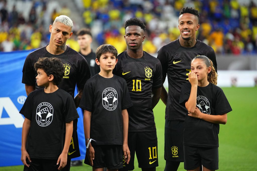 Brazil wear all-black kit as anti-racism gesture