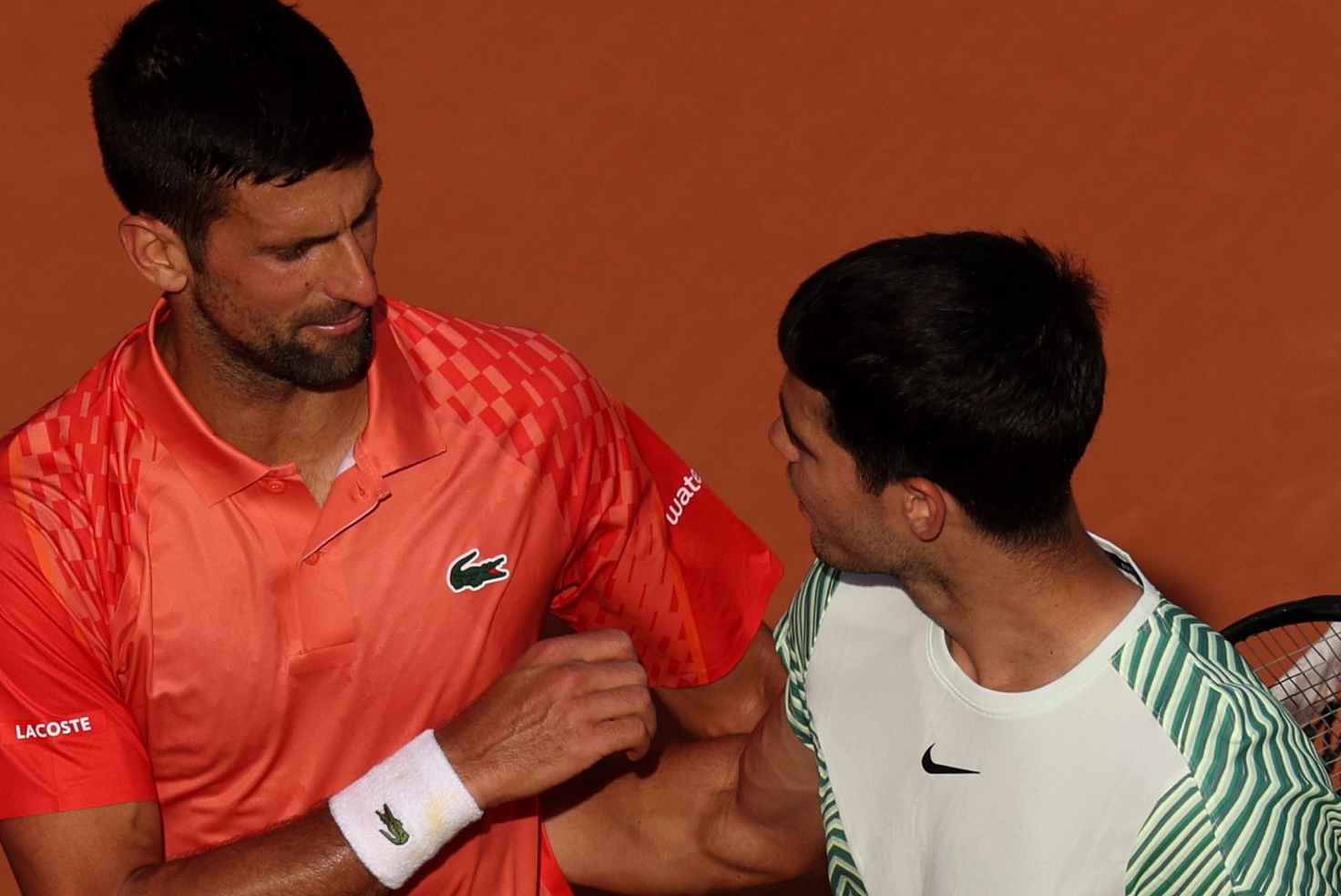 “Stress of facing Djokovic caused the cramp” says Alcaraz