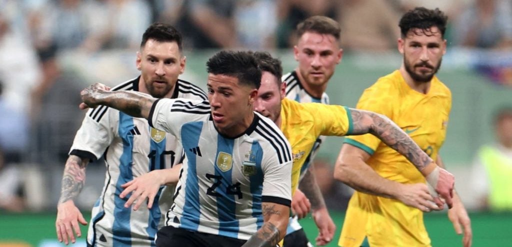 Messi scores fastest goal in career as Argentina beat Australia 2-0