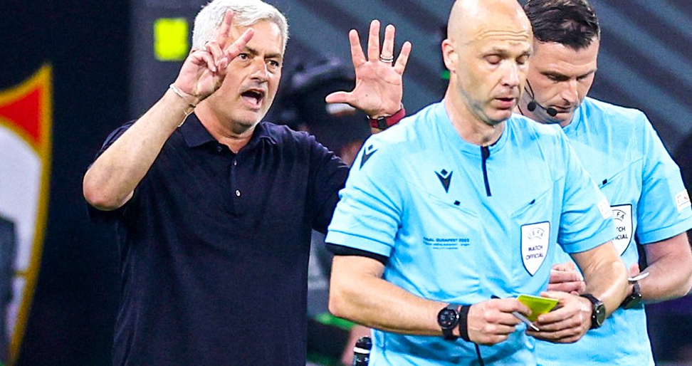 Jose Mourinho receives 4-match ban for rant against Anthony Taylor